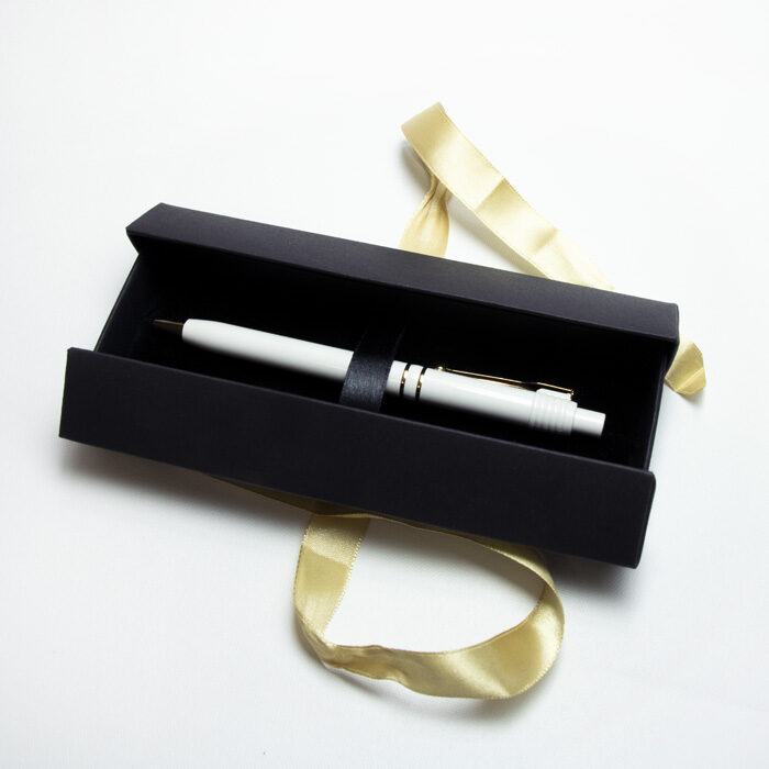 Pildspalva RAJA ar krāsainu apdruku dāvanu kastītē