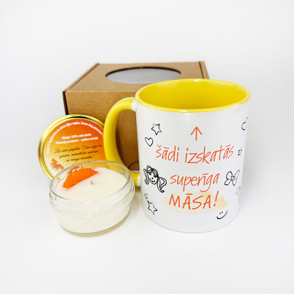 Dāvanu komplekts Superīgai māsai
